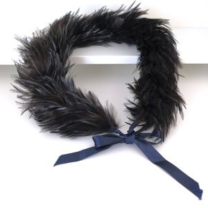 Sisley Black Feather Boa